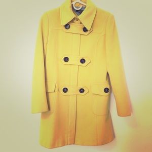 Tommy Hilfiger size 2 Yellow Duffle Coat
